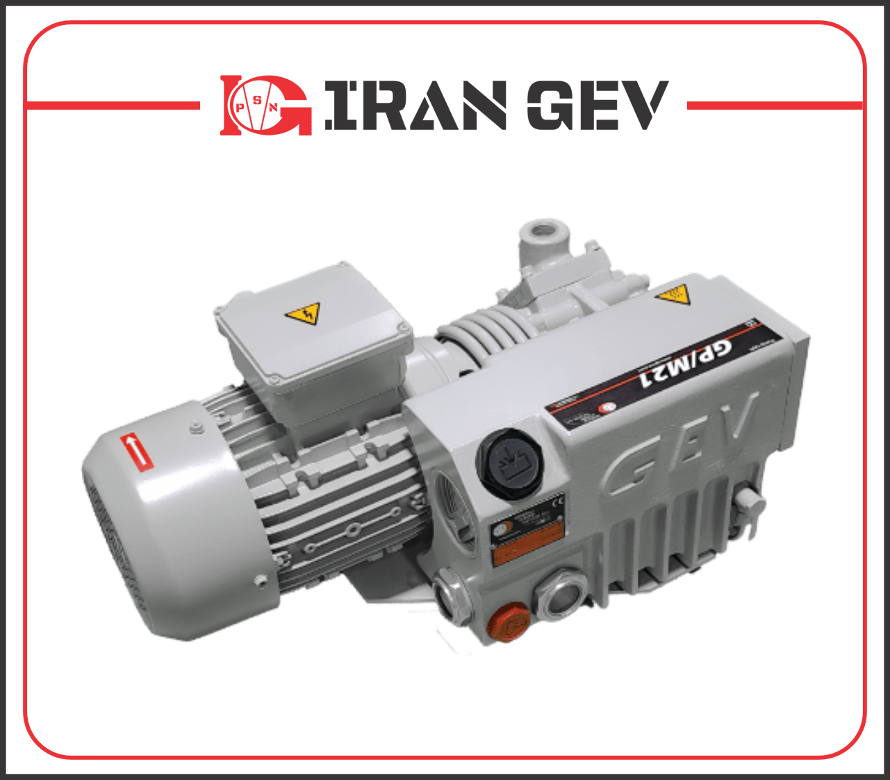 GPM21c (1) پمپ وکیوم روغنی GEV GPM 21