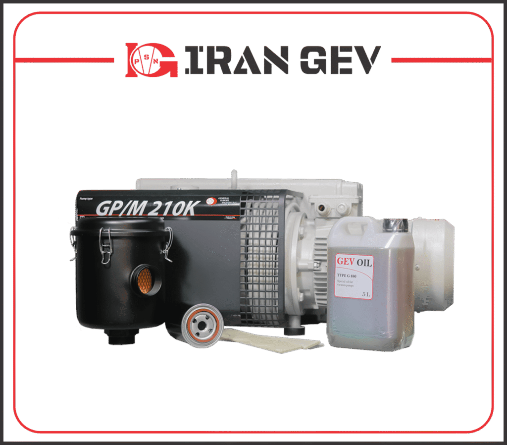 پمپ وکیوم روغنی GEV GPM 210K