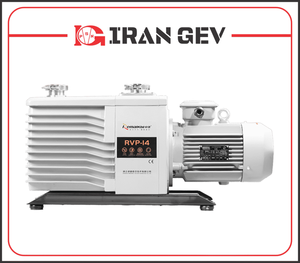 پمپ وکیوم دو مرحله‌ای روغنی RVP‑14