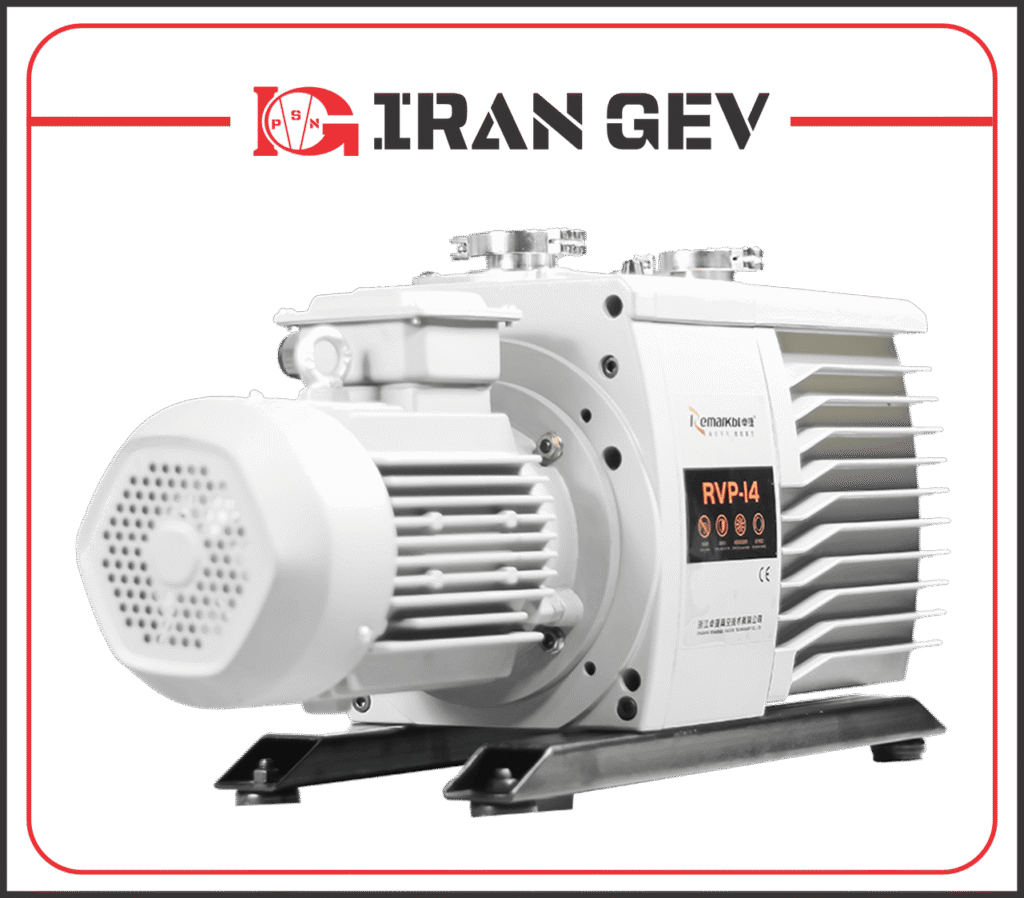 پمپ وکیوم دو مرحله‌ای روغنی RVP‑14