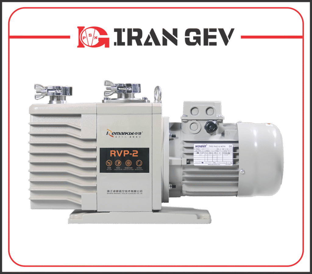 پمپ وکیوم دو مرحله‌ای روغنی RVP‑2