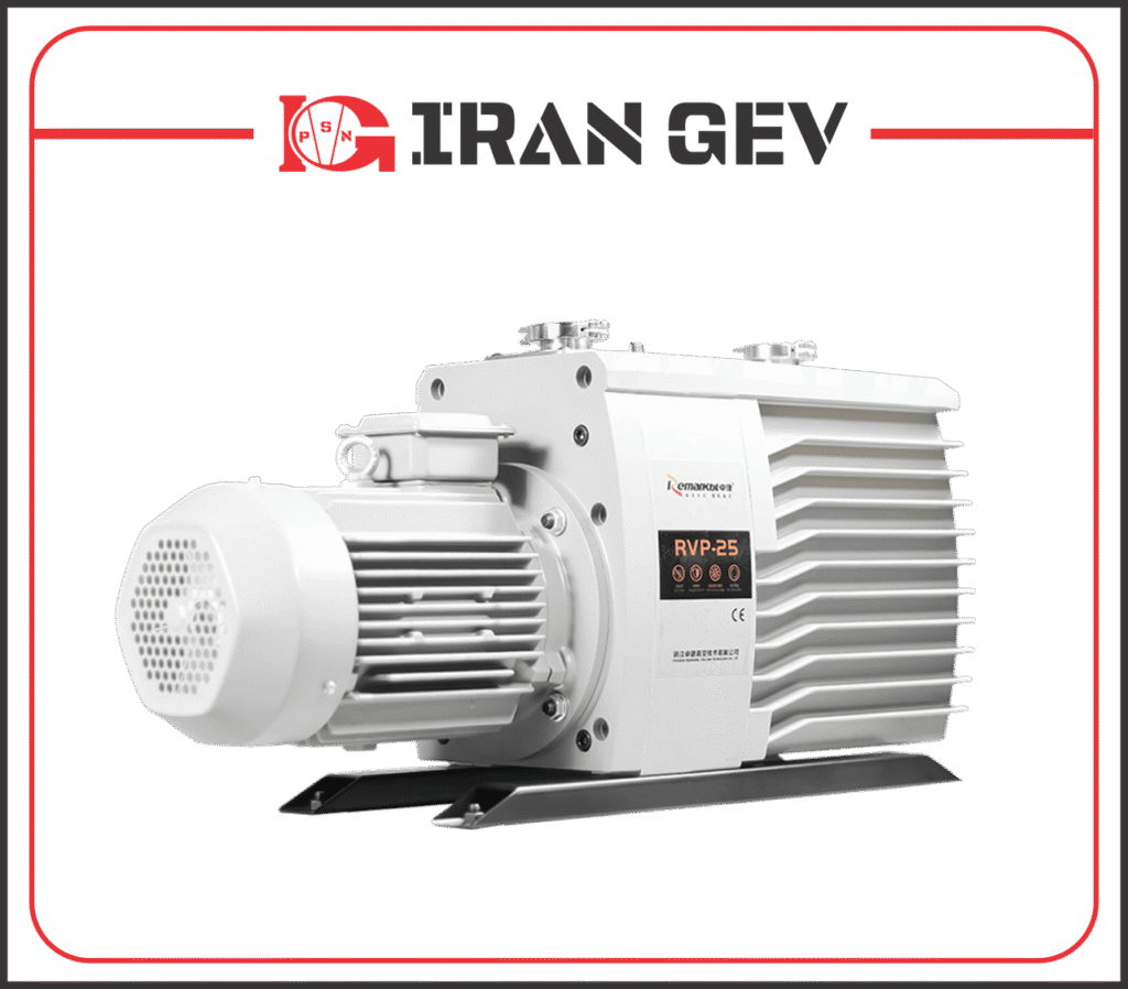 پمپ وکیوم دو مرحله‌ای روغنی RVP‑25