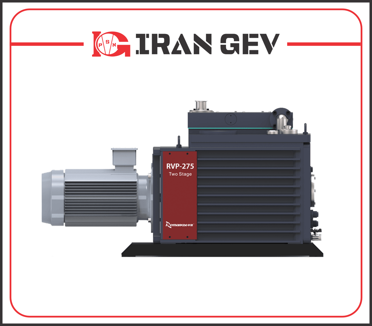 rvp275 پمپ وکیوم دو مرحلهای روغنی Edwards RVP-275
