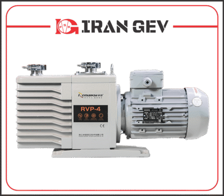 پمپ وکیوم دو مرحله‌ای روغنی RVP‑4