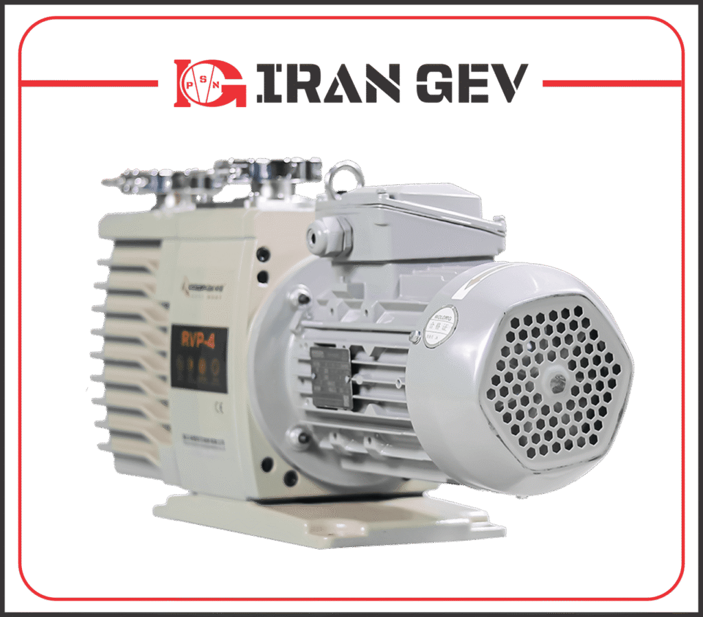 پمپ وکیوم دو مرحله‌ای روغنی RVP‑4