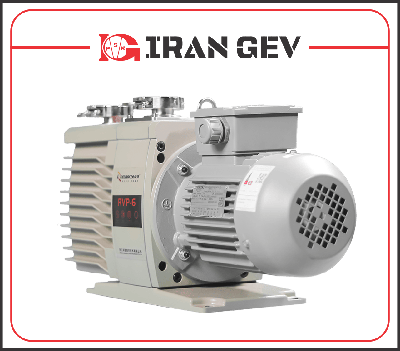 rvp62 پمپ وکیوم دو مرحلهای روغنی RVP‑6
