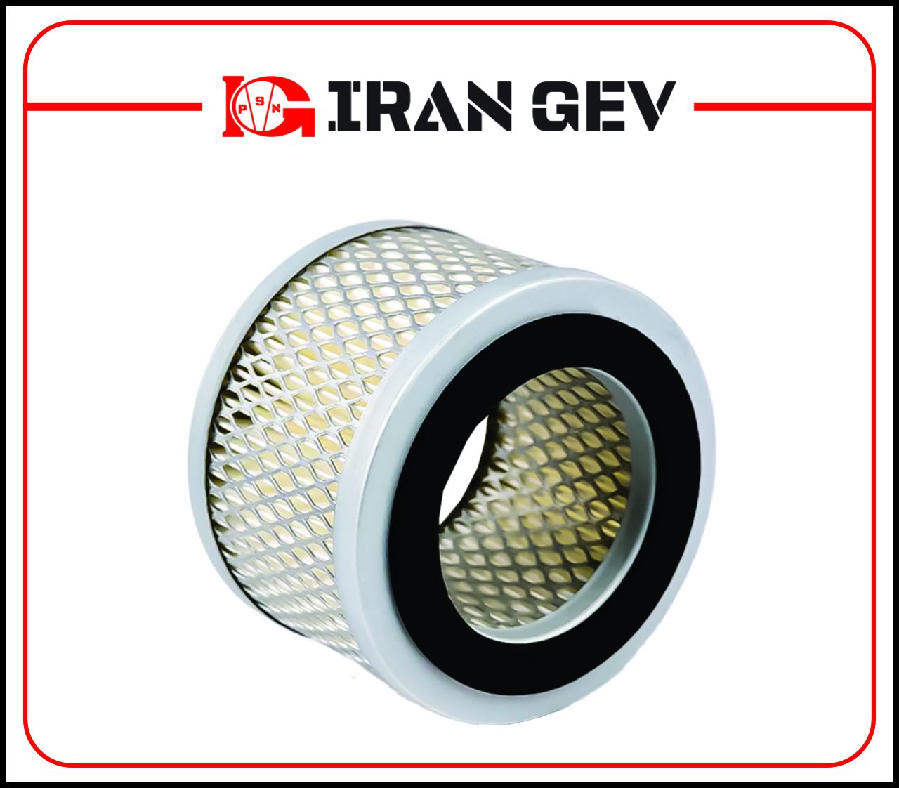 becker-air-filter المنت (کارتریج) فیلتر هوا پمپ وکیوم دهانه 1/4-1 اینچ