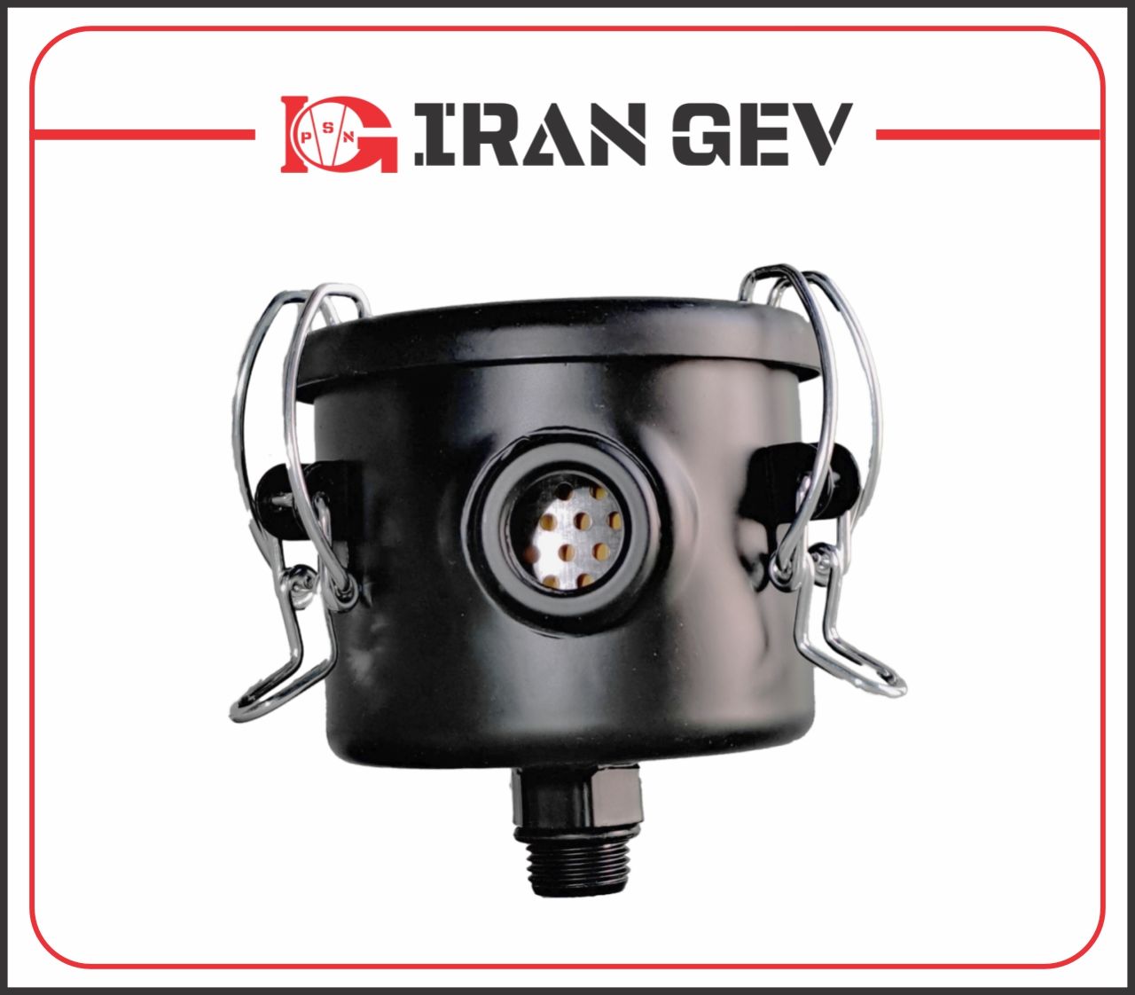 gasfilter-1.2E فیلتر هوا (غبارگیر) پمپ وکیوم دهانه 1/2 اینچ