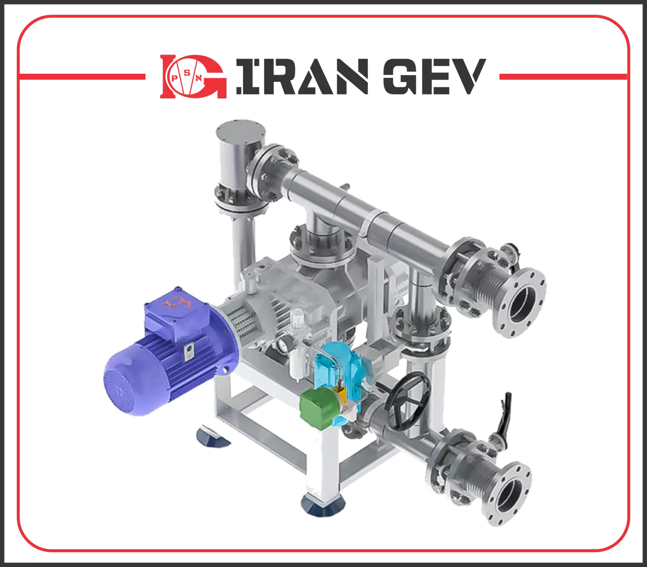 GEV roots blower روتس بلوئر فرآیندی GEV