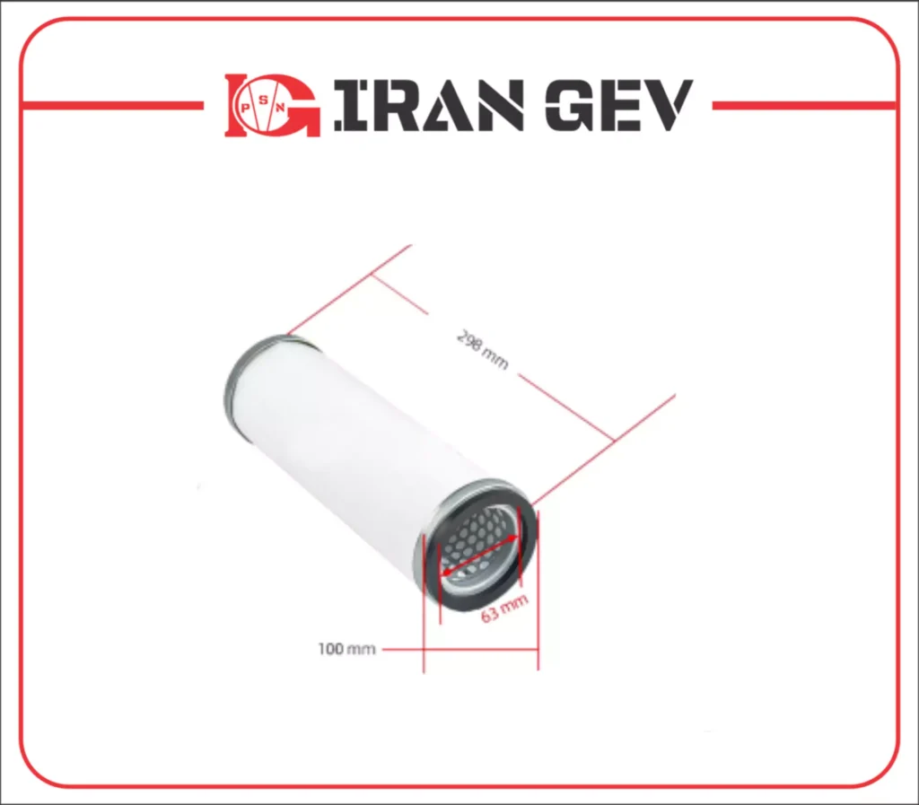 فیلتر سپراتور پمپ وکیوم بکر مدل 30cm