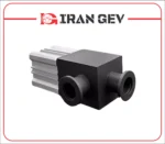 شیر زاویه‌ای کنترلی خلاء | استاندارد ISO‑KF | جنس استیل