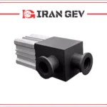 شیر زاویه‌ای کنترلی خلاء | استاندارد ISO‑KF | جنس استیل