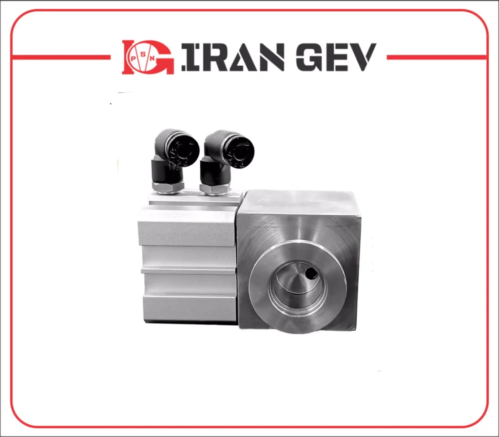 شیر زاویه‌ای کنترلی خلاء T