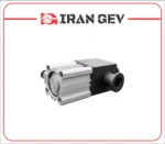 شیر زاویه‌ای کنترلی خلاء با استاندارد ISO‑KF