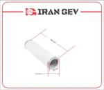 فیلتر سپراتور بکر U400 برای پمپ وکیوم روغنی Becker