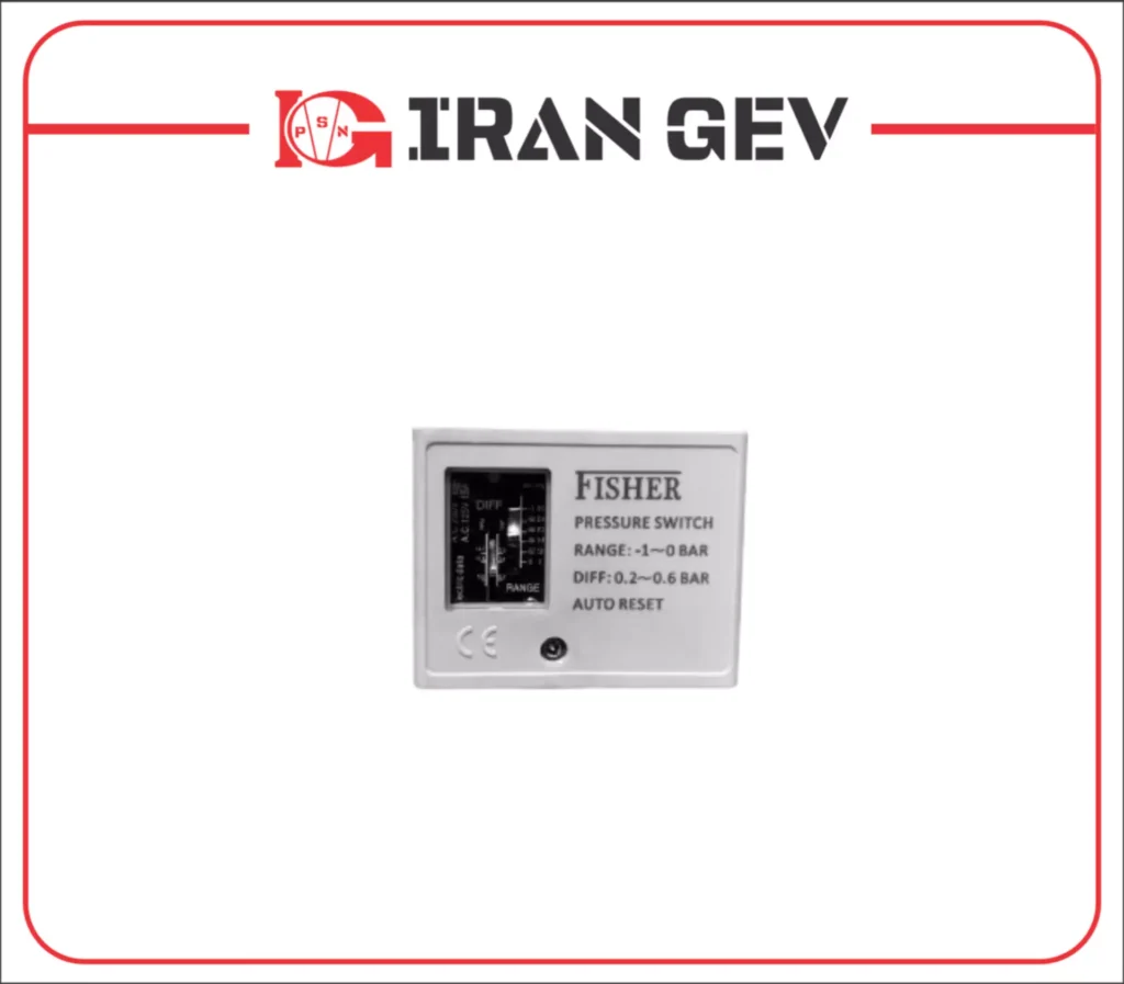 پرشر سوئیچ خلاء مکانیکی فشار دیجیتال