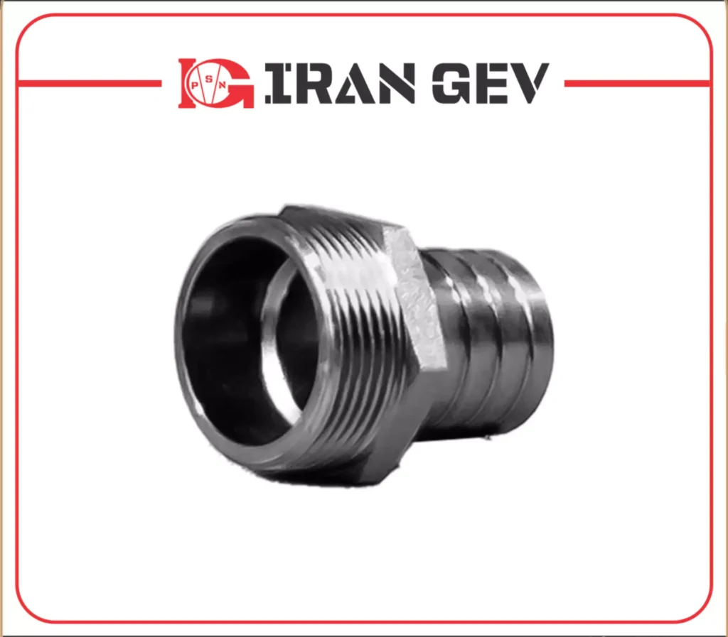 سرشلنگی دنده‌ای فلزی