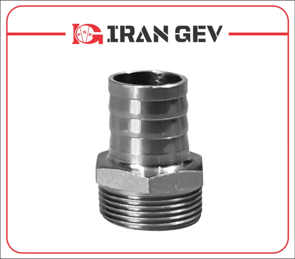 سرشلنگی فلزی وکیوم 1/4–1 اینچ