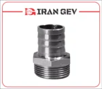سرشلنگی فلزی وکیوم 1/4–1 اینچ