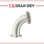 زانویی DN40 برای خطوط وکیوم صنعتی