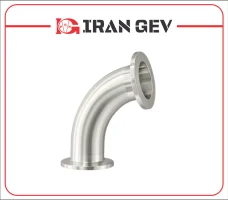 زانویی DN40 برای خطوط وکیوم صنعتی