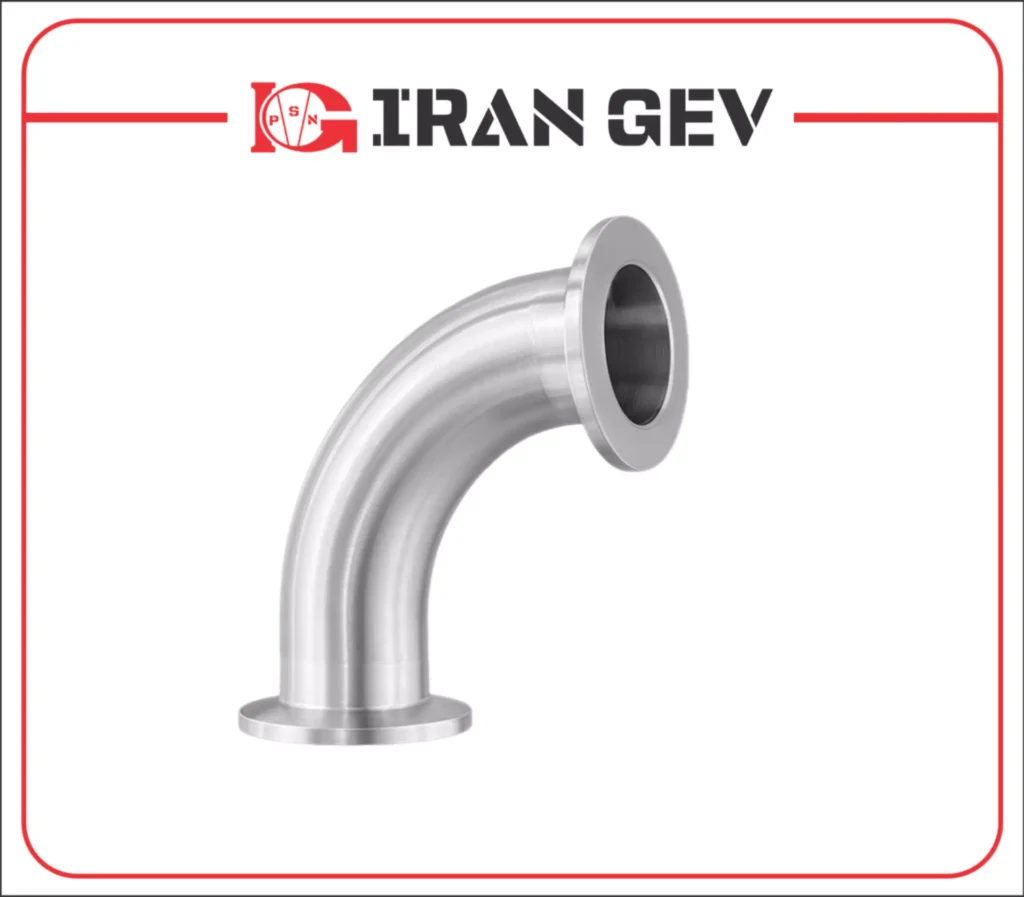 elbow vacuum KF40 stainless