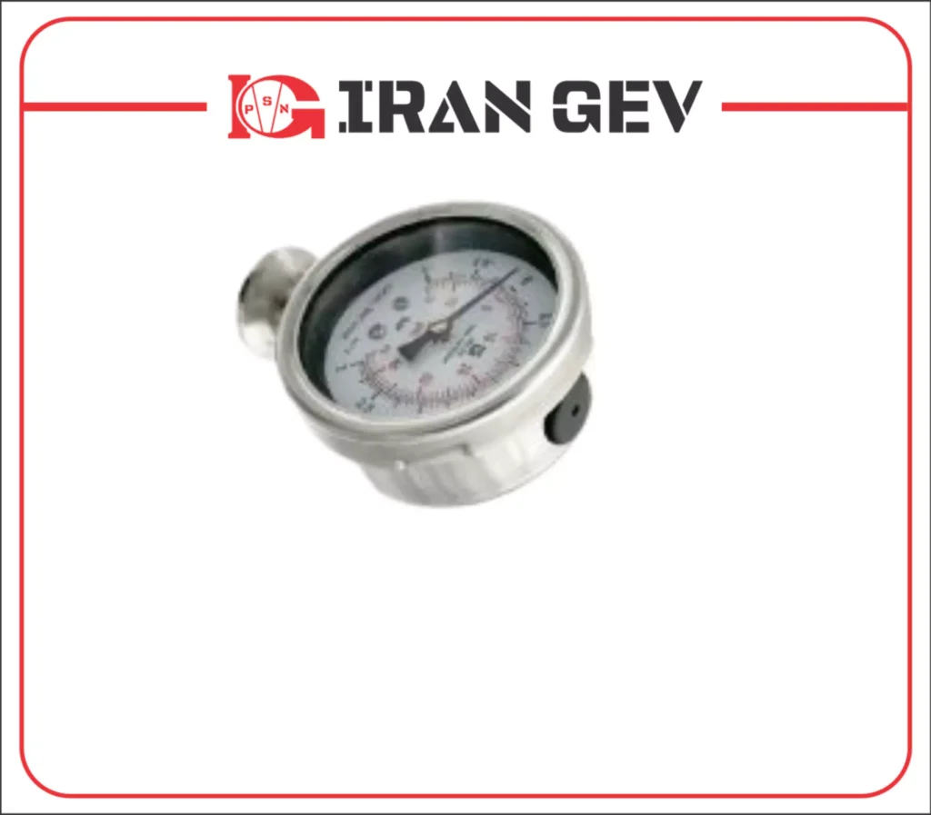فشارسنج خلأ استیل 304